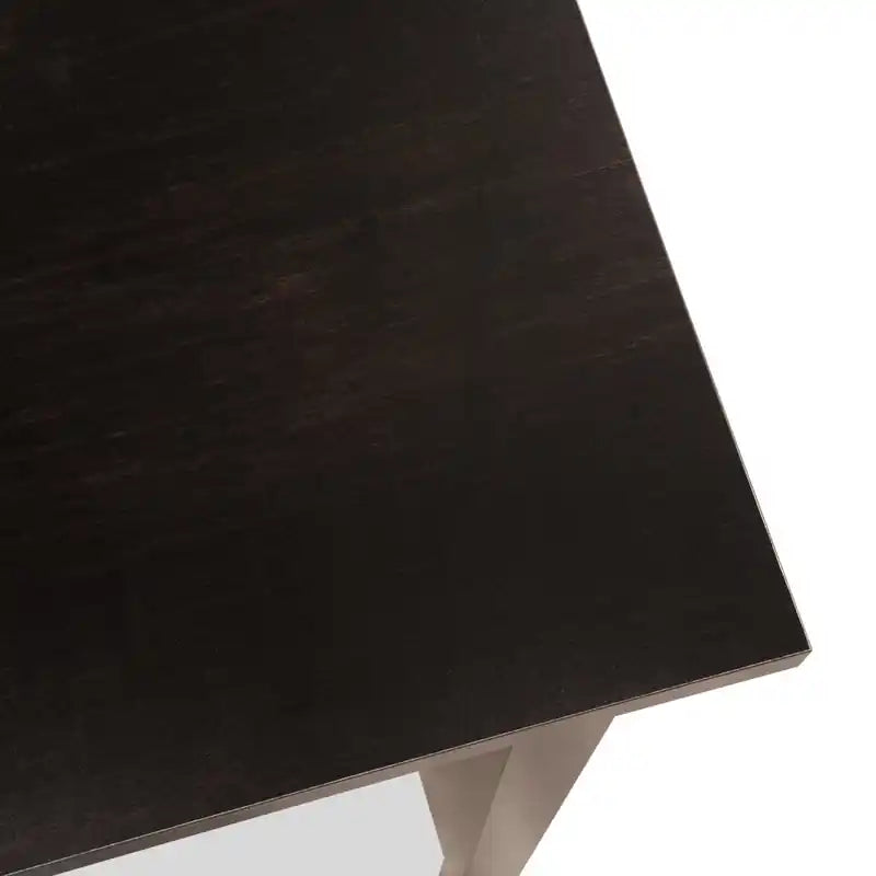 Bureau d'angle de 150 cm avec tiroir de classement - Noir vieilli