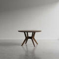 Chelsea Dining Table, 48W Round - Walnut Brown