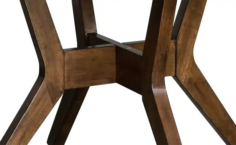 Table de salle à manger, ronde 48 po – Noyer brun
