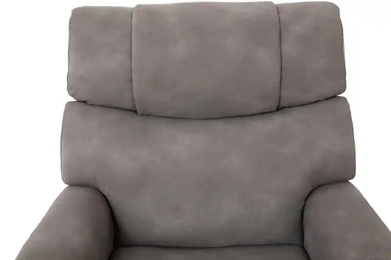 Fauteuil inclinable releveur en similicuir, gris anthracite - 34