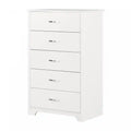 Fusion 5-drawer Chest - Pure White