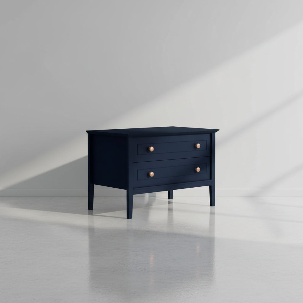 Manhattan Comfort Crown Bachelor Dresser - Tatiana Midnight Blue