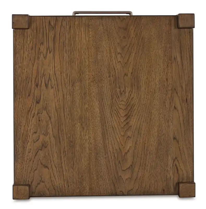 24 Table d'appoint de style rustique en bois massif