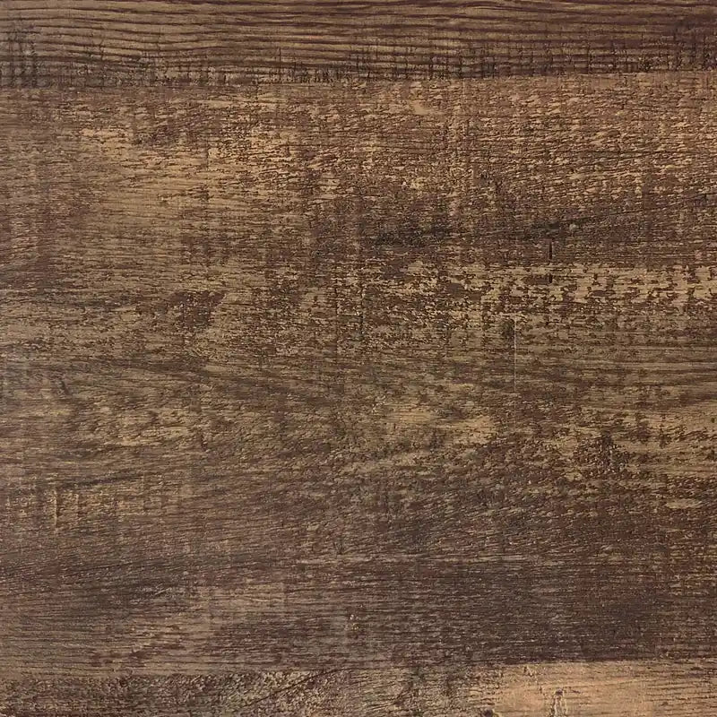 48 Bureau avec tiroir - Marron avec base en verre