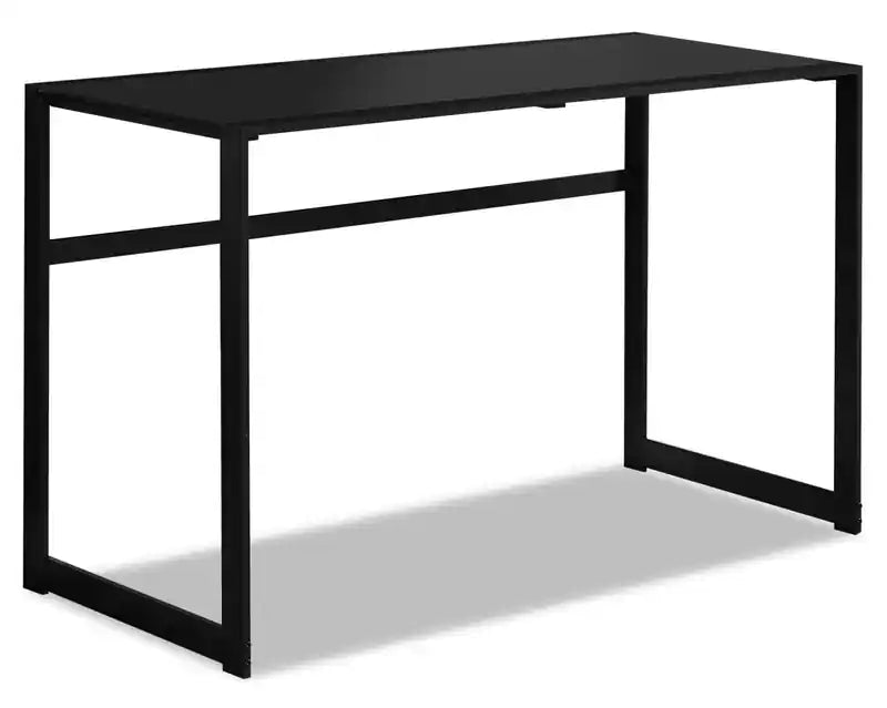 Kyle 48 Glass-Top Office Desk