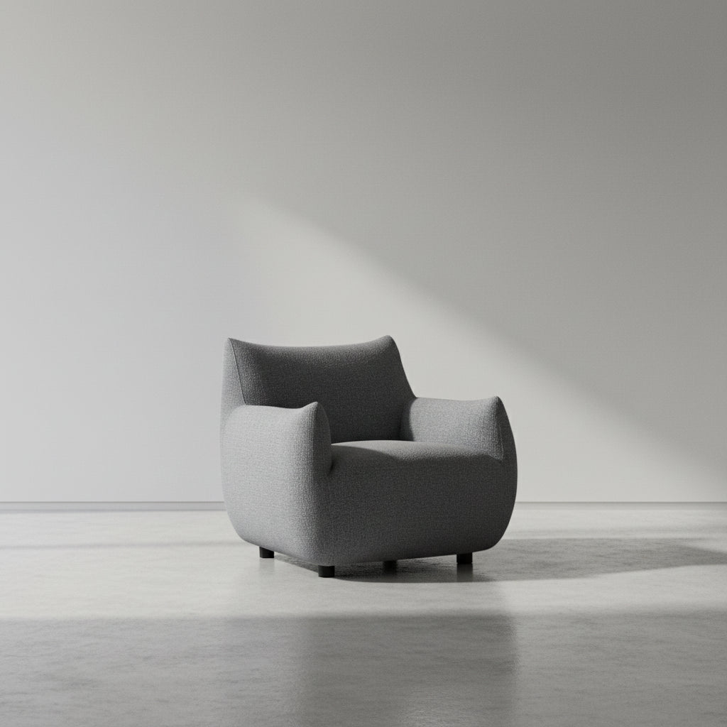Luna 35.4 Fabric Accent Chair