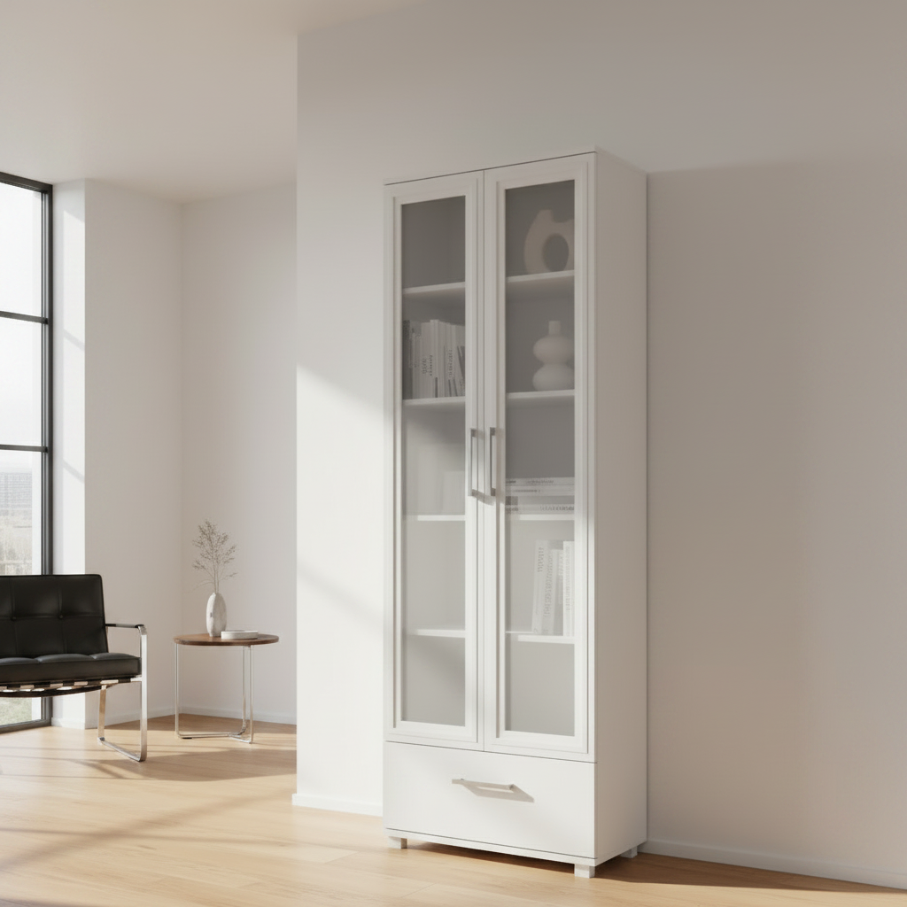 White Bauhaus Cabinet 1:1